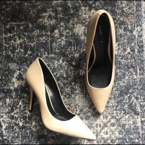 Aldo, nude heels